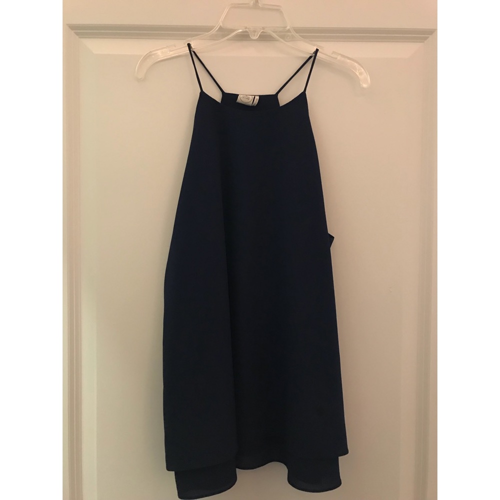 navy blue tank